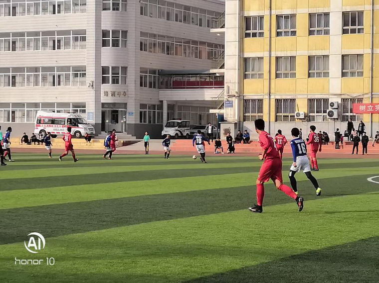 陝西省足協超級聯賽在我院舉行
